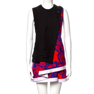 Carven floral mini dress